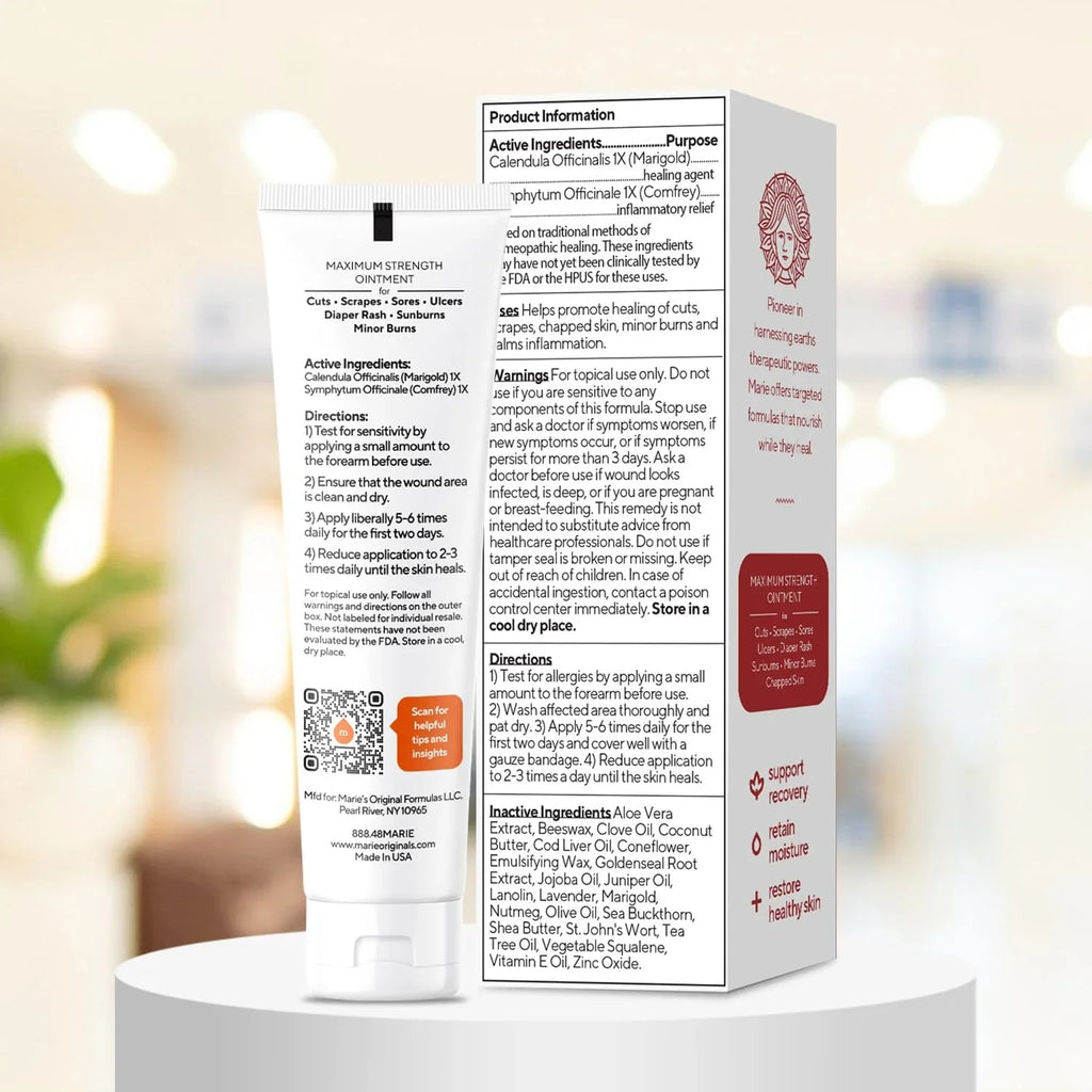 Marie Originals Wound & Burn Healing Ointment, 1 oz