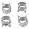 ALL BALLS, ALL BALLS Hose Clamps Refill Kit 4-Pack for Secure Connections