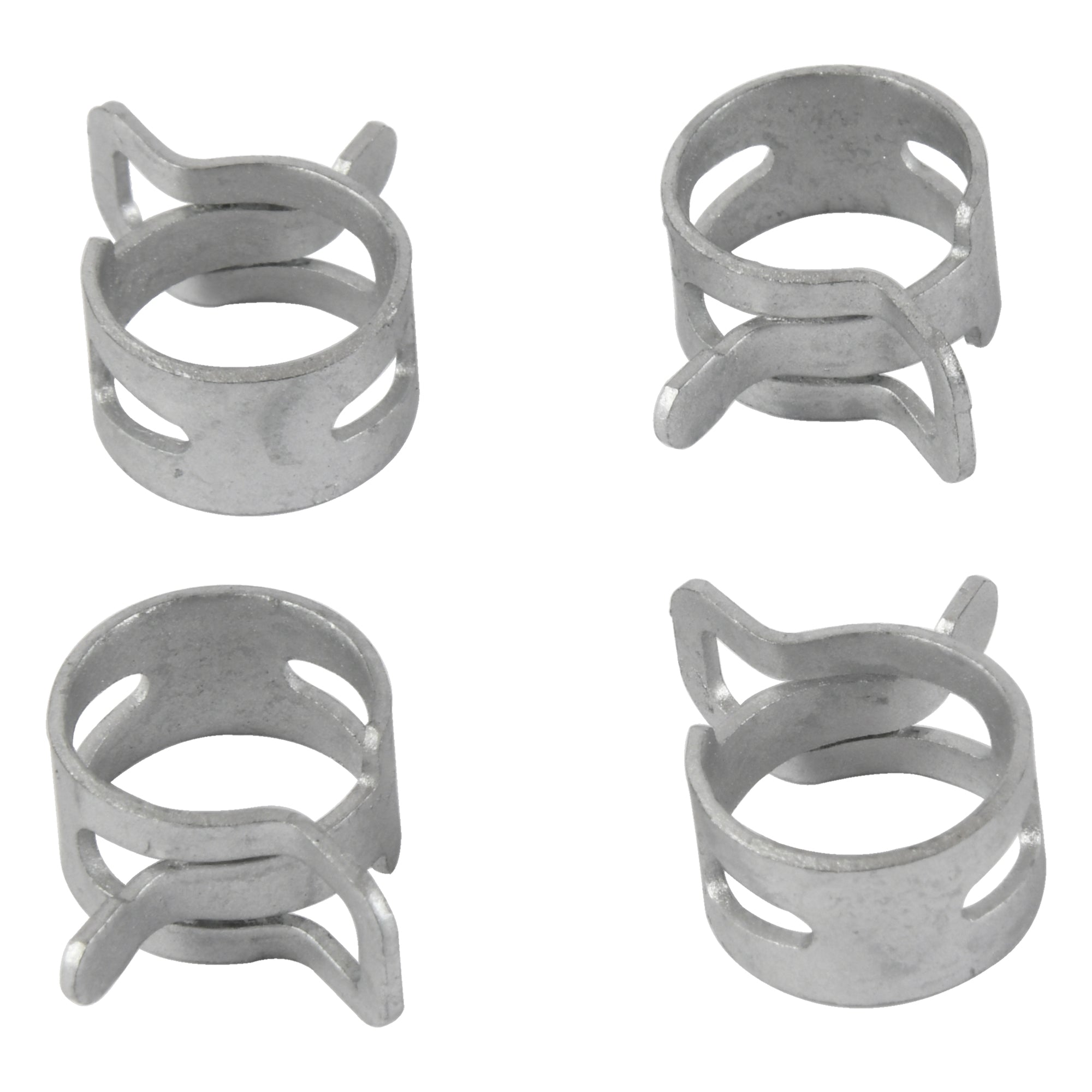 ALL BALLS, ALL BALLS Hose Clamps Refill Kit 4-Pack for Secure Connections