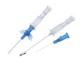 Peripheral IV Catheter Introcan Safety® 20 Gauge 1-1/4 Inch FEP Polymer Winged Hub Non Blood Control Passive Safety - 4254538-02