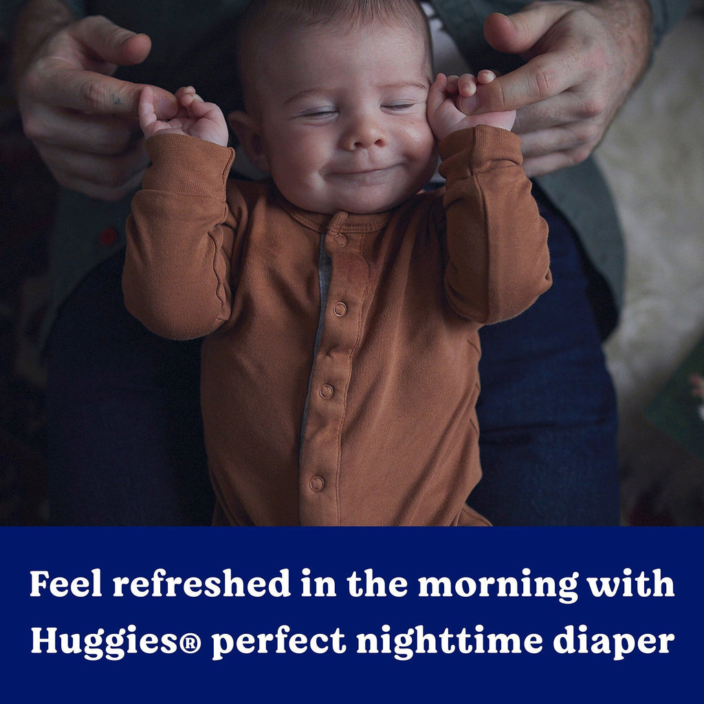 Unisex Baby Diaper Huggies® Overnites Size 7 Disposable Heavy Absorbency 54918