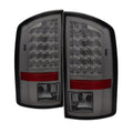 SPYDER Xtune Dodge Ram 07-08 1500 / Ram 07-09 2500/3500 LED Tail Lights Smoke ALT-JH-DR07-LED-SM 5073044