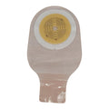 Ostomy Pouch Safe n Simple™ One-Piece System 12 Inch Length Flat, Trim to Fit 2-1/2 Inch Stoma Drainable SNS7612008