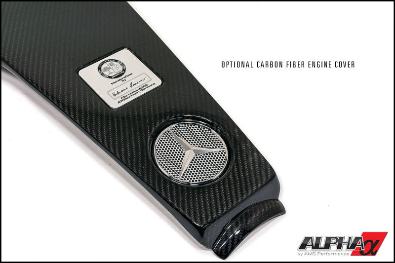 AMS Performance 2014+ Mercedes-Benz CLS63 AMG 4Matic Alpha Carbon Fiber Engine Cover ALP.12.08.0002-1