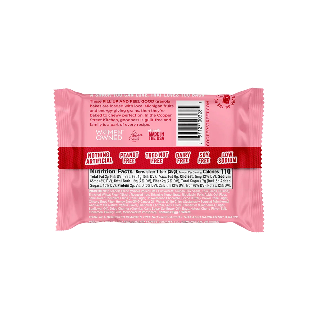 Cooper Street Chocolate Cherry Granola Bakes, 6 oz (Pack of 6)