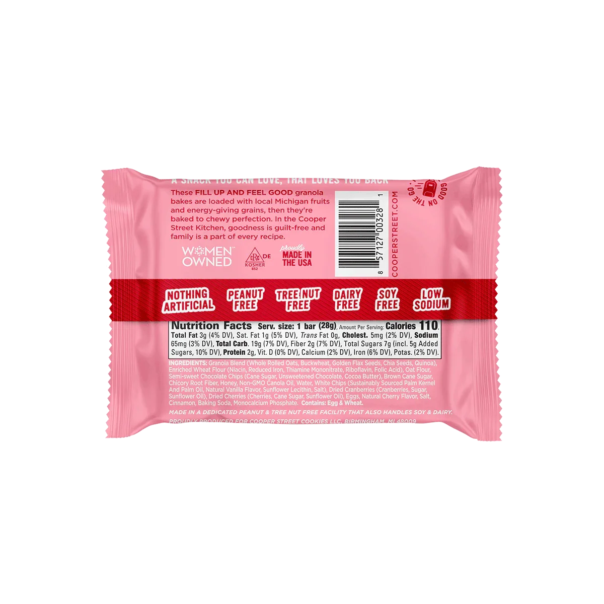 Cooper Street Chocolate Cherry Granola Bakes, 6 oz (Pack of 6)