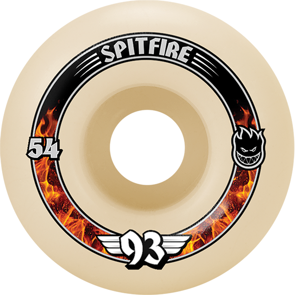 Spitfire Wheels F4 Radial 54mm 93a - Natural (Set of 4)