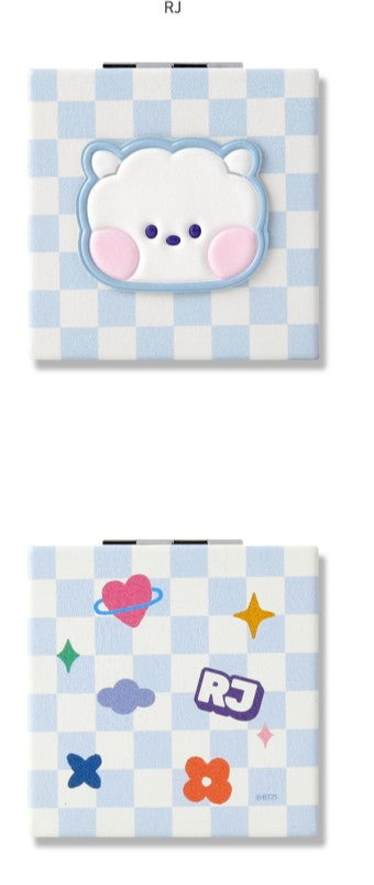 BT21 Minini Leather Patch Mirror
