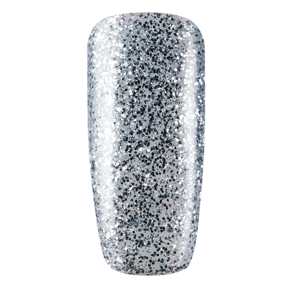 Luxio - Glitter Silver Gel Polish, 15ml