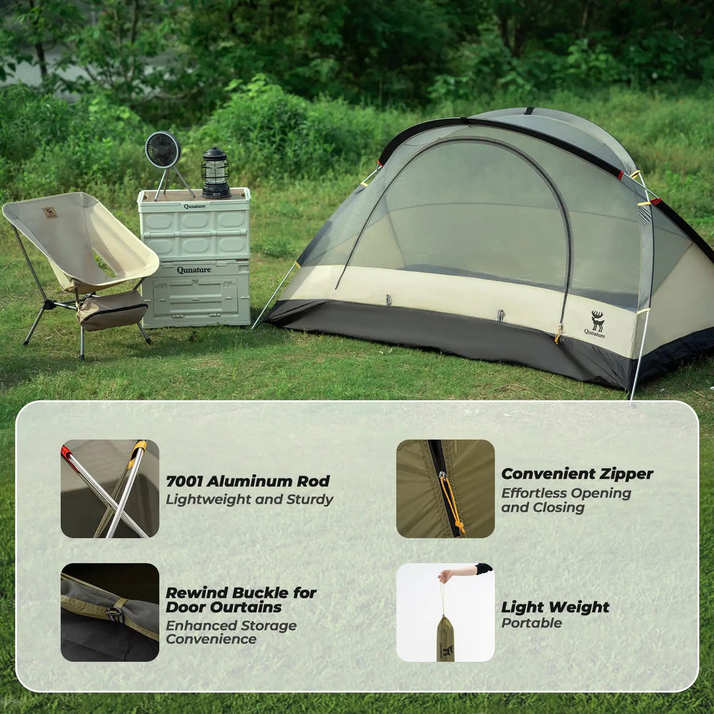 2 - Person Easy Setup Rainproof Tent - PhishStones Products