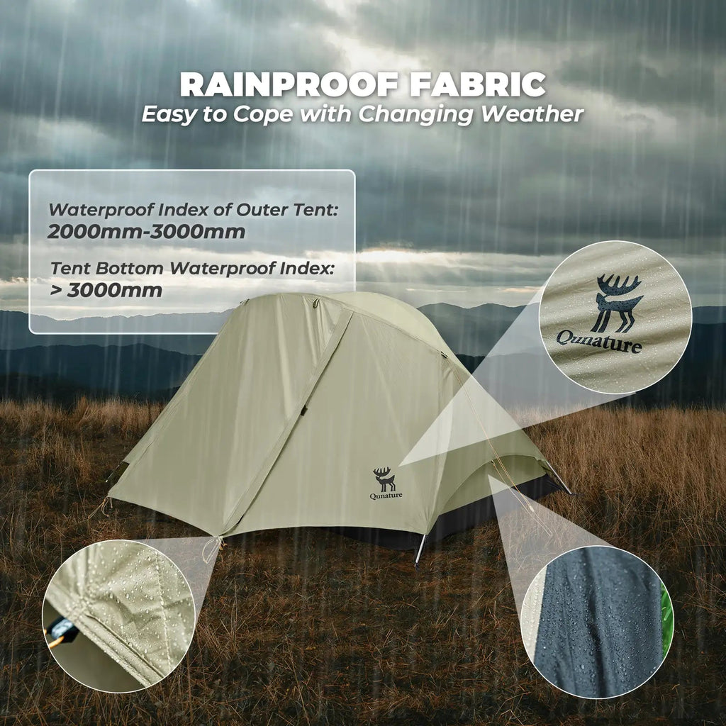 2 - Person Easy Setup Rainproof Tent - PhishStones Products