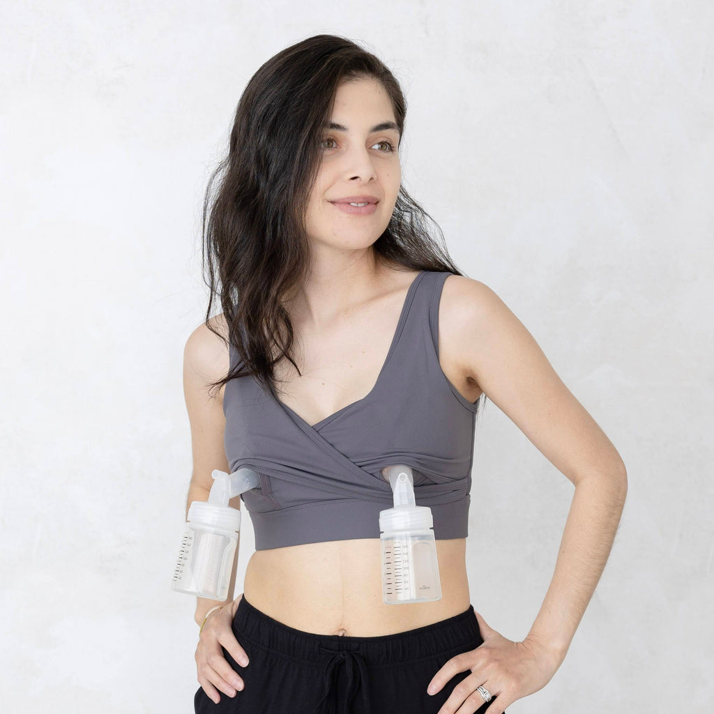 Everyday Luxe® 3.0 Nursing & Hands-Free Pumping Bra for Breastfeeding Moms