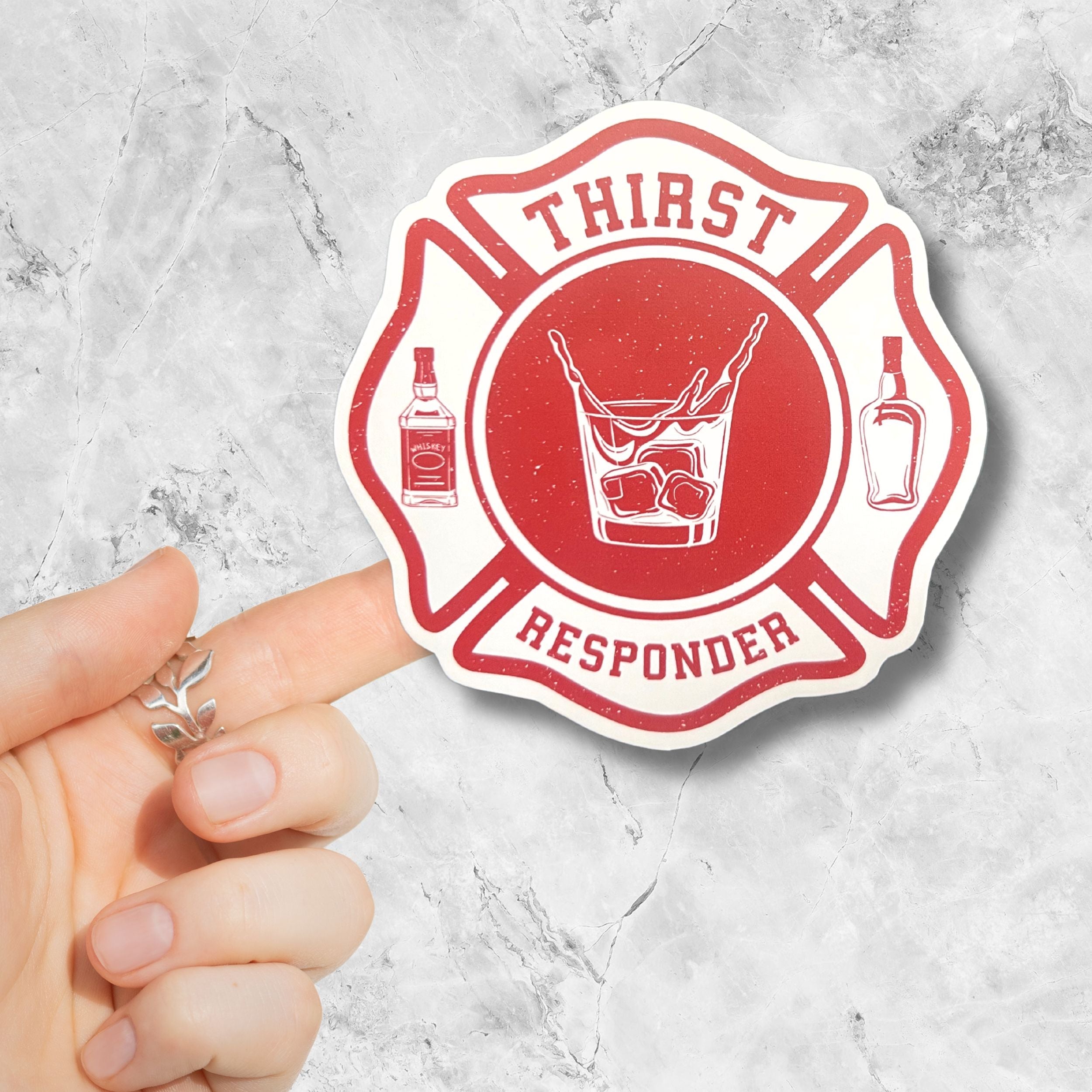 Thirst Responder Matte Vinyl Sticker