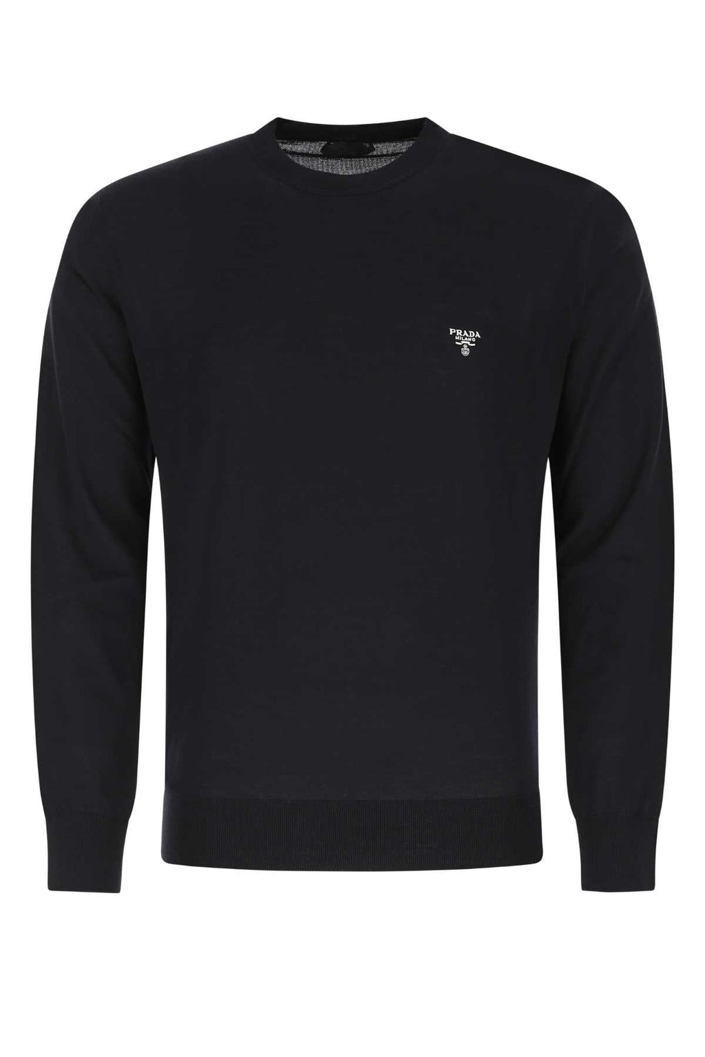 Prada Men Midnight Blue Wool Sweater