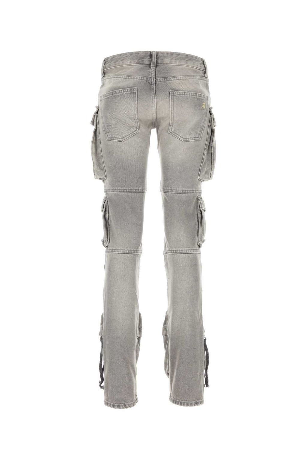 The Attico Women Grey Denim Jeans