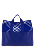 Burberry Men Embroidered Fabric Knight Shopping Bag