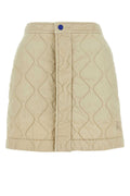Burberry Women Sand Nylon Mini Skirt
