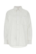 Bottega Veneta Women White Oxford Shirt