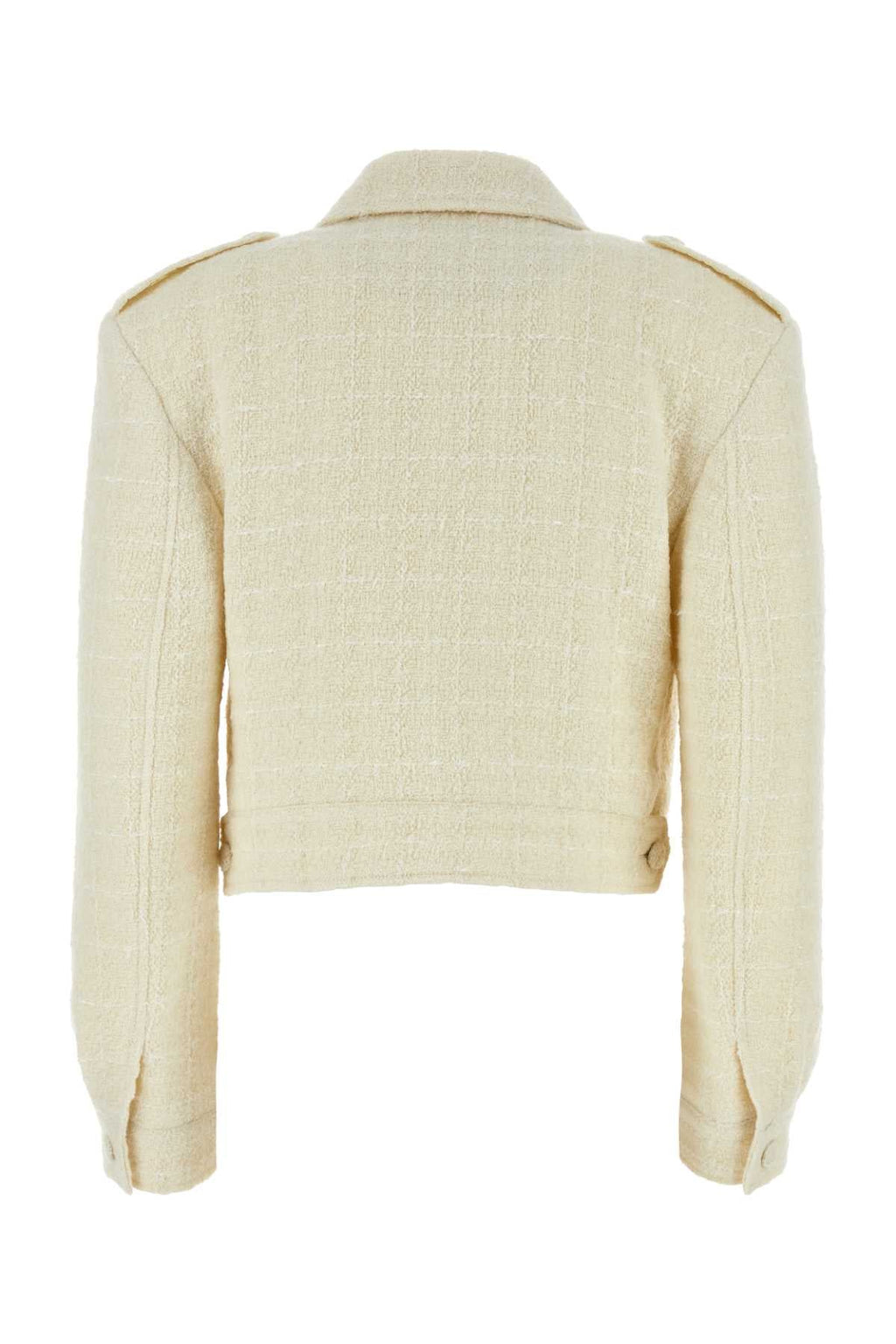 Givenchy Women Ivory Teed Blazer