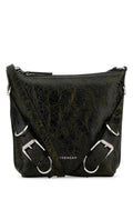 Givenchy Men Two-Tone Leather Voyou Crossbody Bag