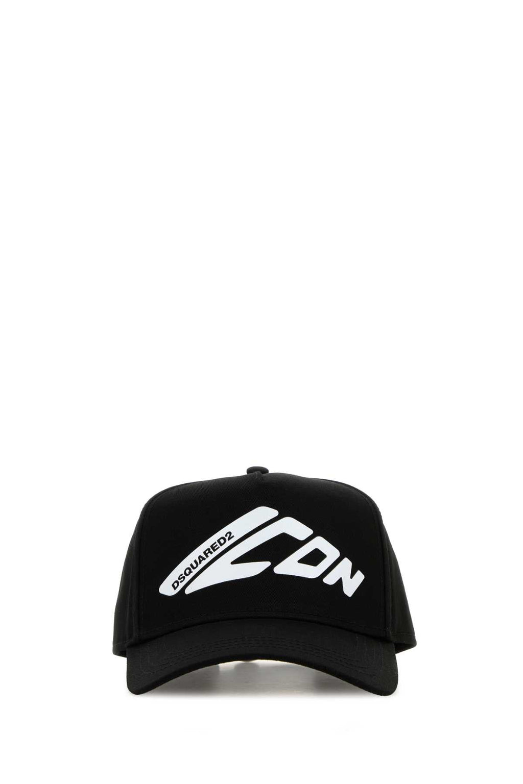Dsquared Women Black Cotton Baseball Cap