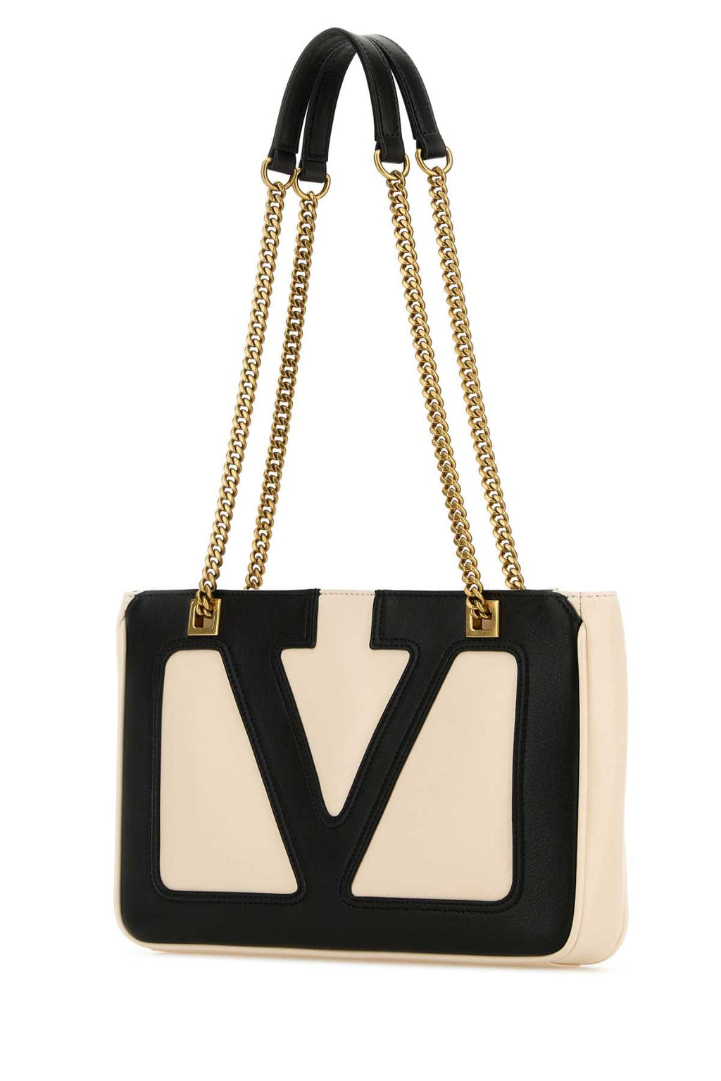 Valentino Garavani Women Ivory Nappa Leather Small Viva Superstar Shoulder Bag