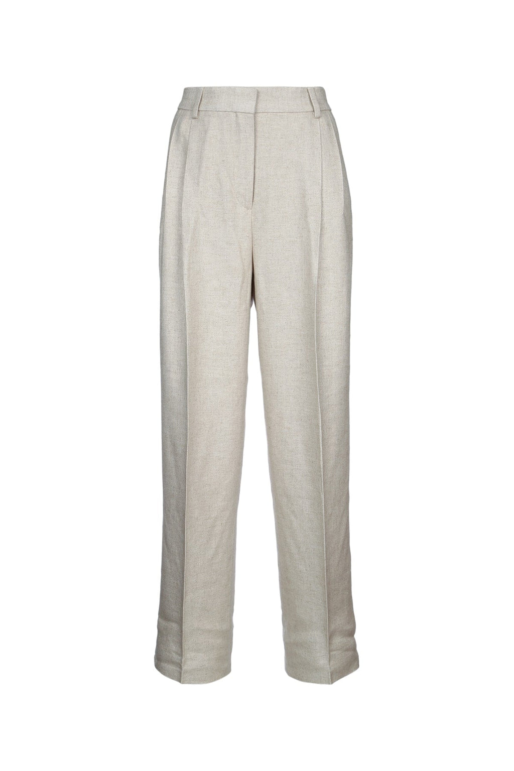 Toteme Women Double-Pleat Straight Trousers