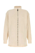 Balenciaga Men Cream Cotton And Polyester Sweater