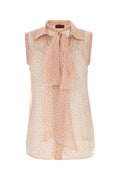 Gucci Women Printed Crepe Shirt