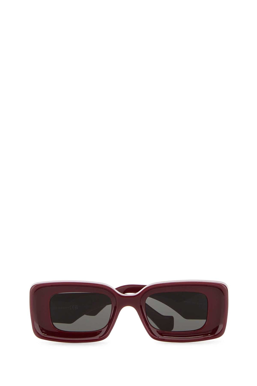 Loewe Unisex Burgundy Acetate Sunglasses