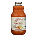 Lakewood Organic Carrot Juice (Pack of 6) - 32 fl oz  - Pure & Fresh