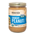 Woodstock Organic Unsalted Crunchy Peanut Butter, 16 Oz , 12 Count Case