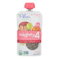Plum Organics Mighty 4 Organic 2 Carrot Guava Oat - 12 x 4 oz Pouches