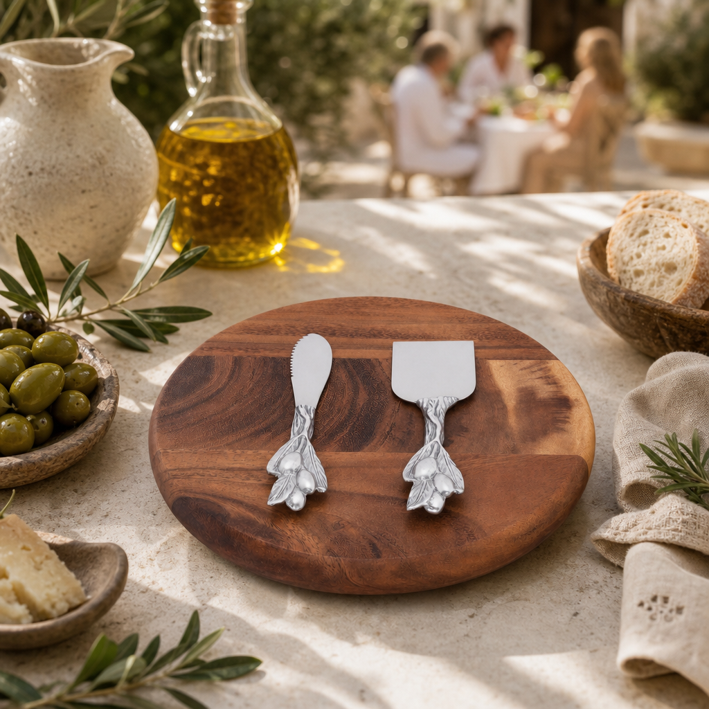 Olive Cheese Tool Set