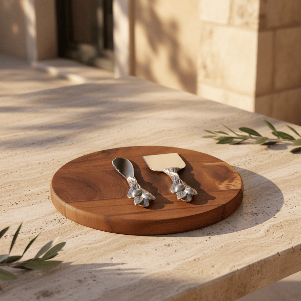 Olive Cheese Tool Set