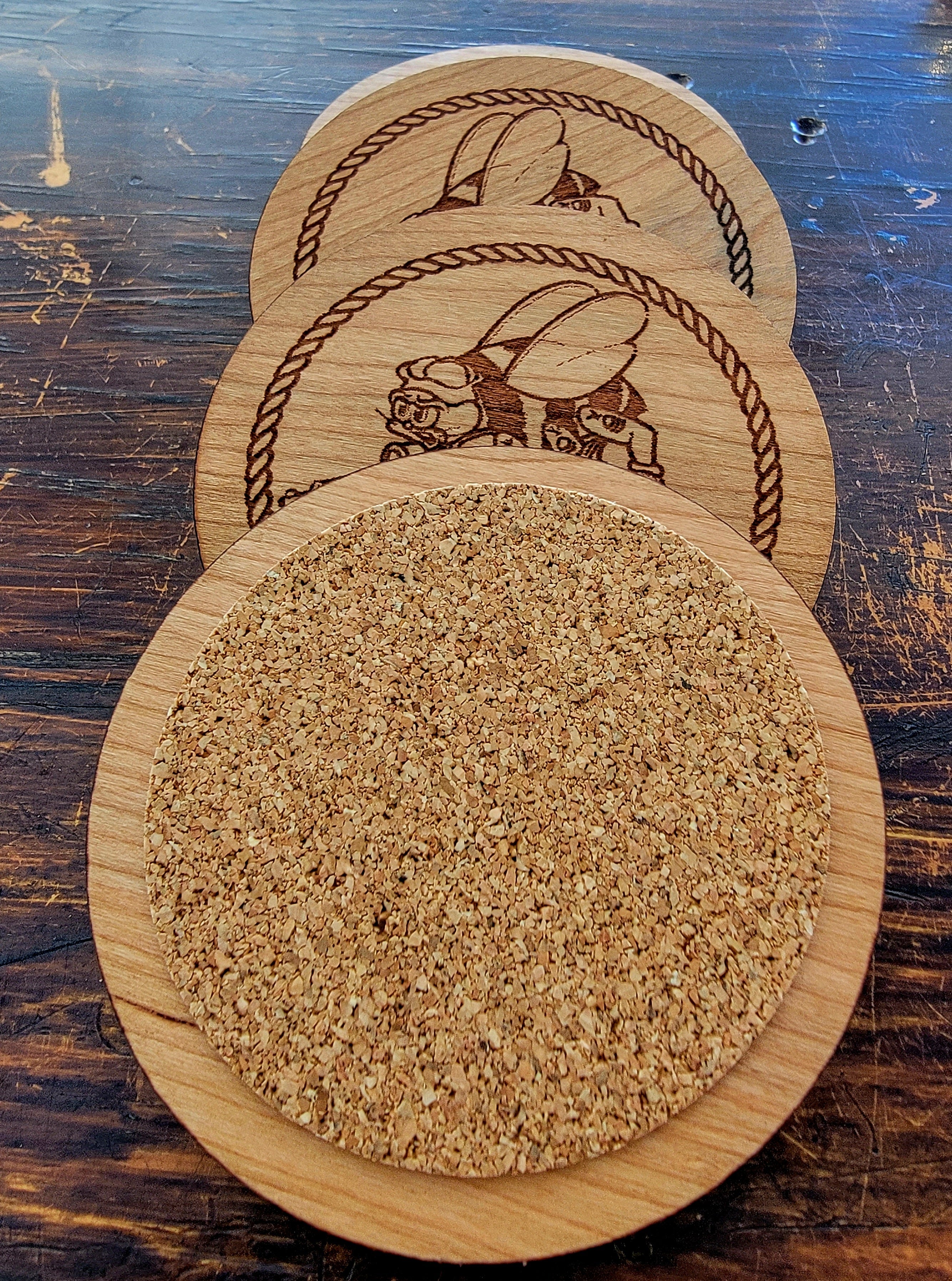 Seabee Coasters Set