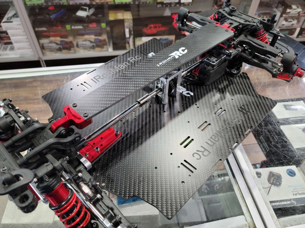IRonManRc Limitless V2 Carbon Fiber Wide Chasis W/ Top Brace