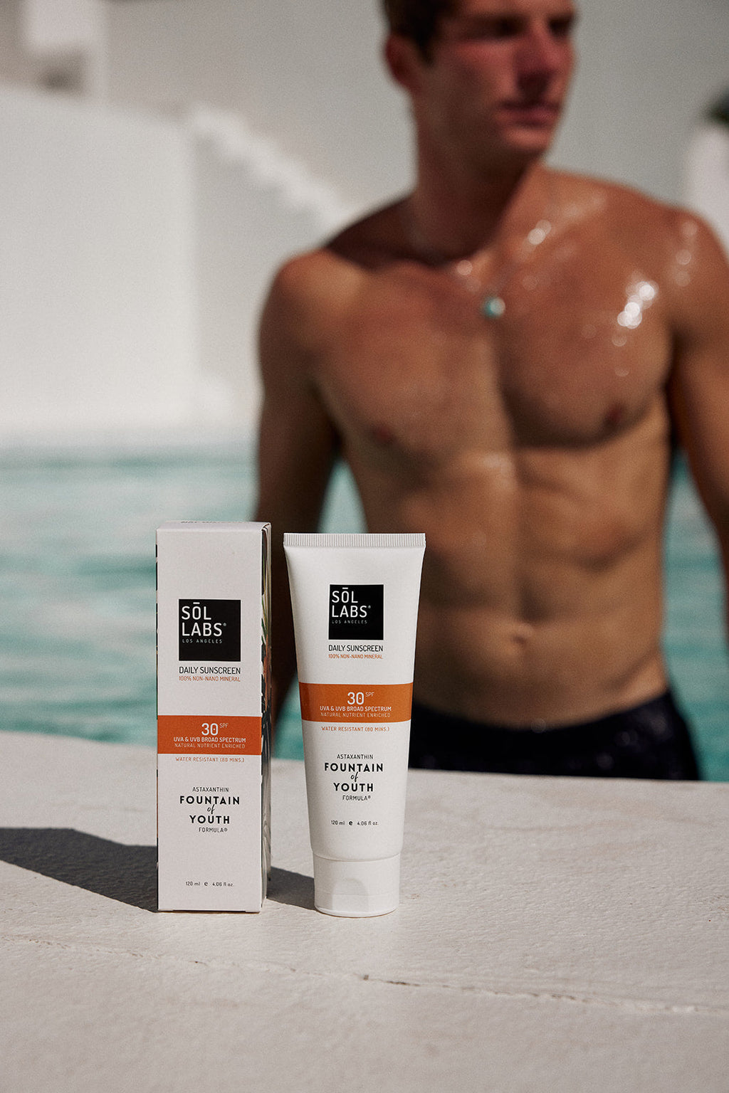 SOL LABS® Natural Mineral SPF 30 Daily Sunscreen Lotion - Broad Spectrum UVA/UVB Protection & Hydrating Formula