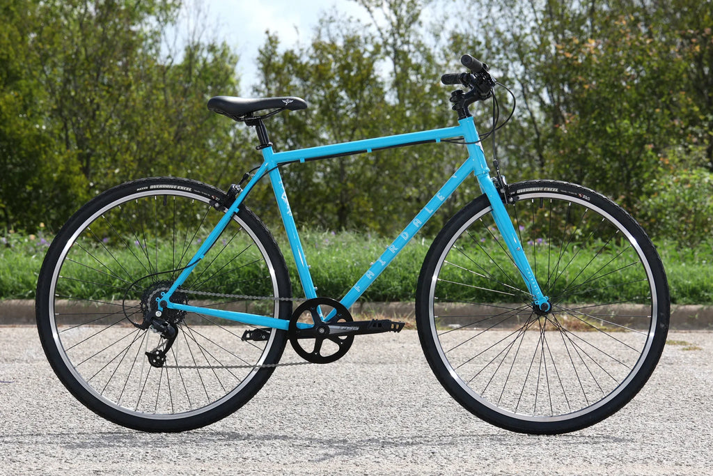 Fairdale Lookfar Complete Cruiser Bike - Gloss Surf Blue