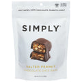 Simply Gum Date Bars - Chocolate Sea Salted Peanut - 6 x 4.5 oz - Healthy Snack Bars