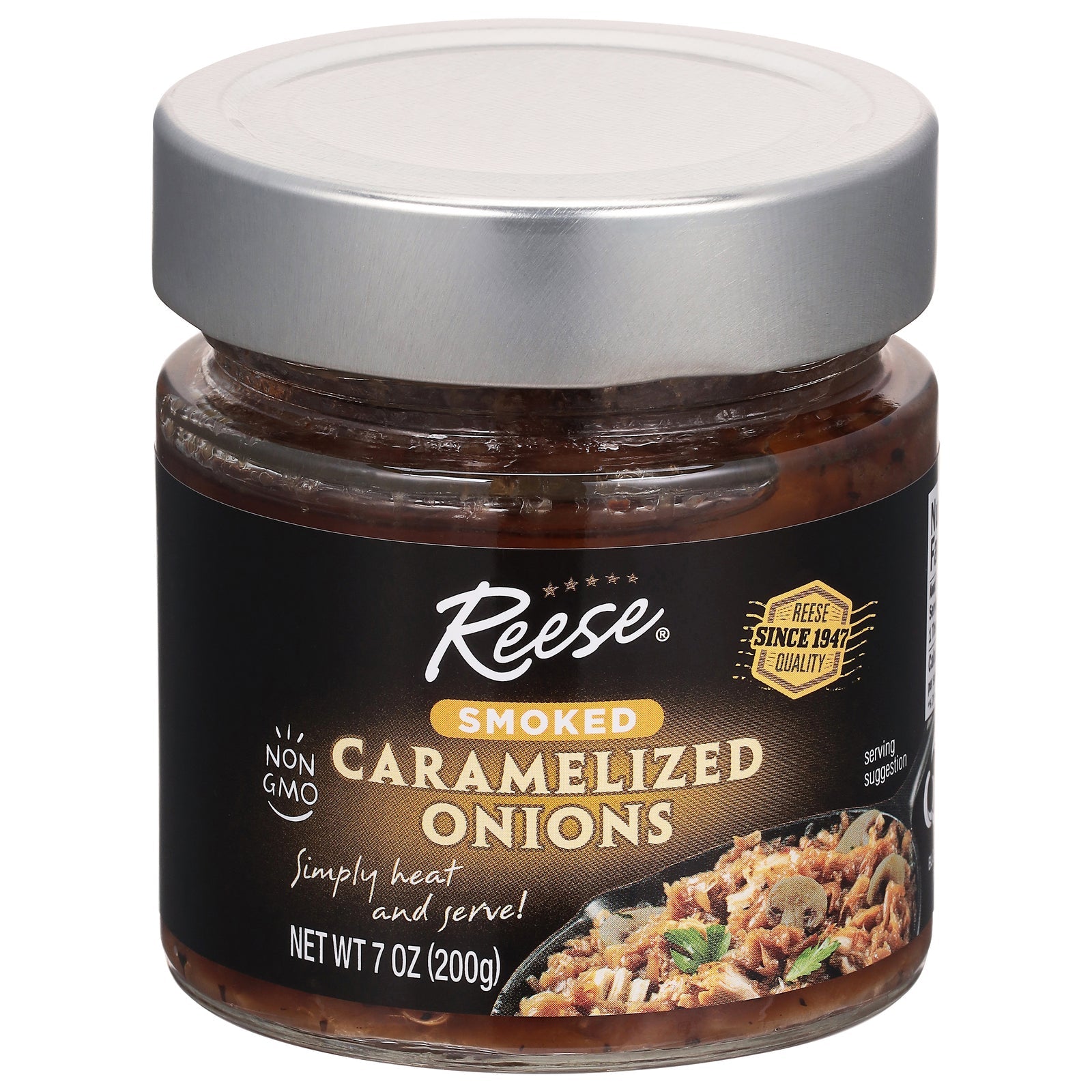 Reese Caramelized Onion Smoked Sausage - 7 oz. Links - 6 Count