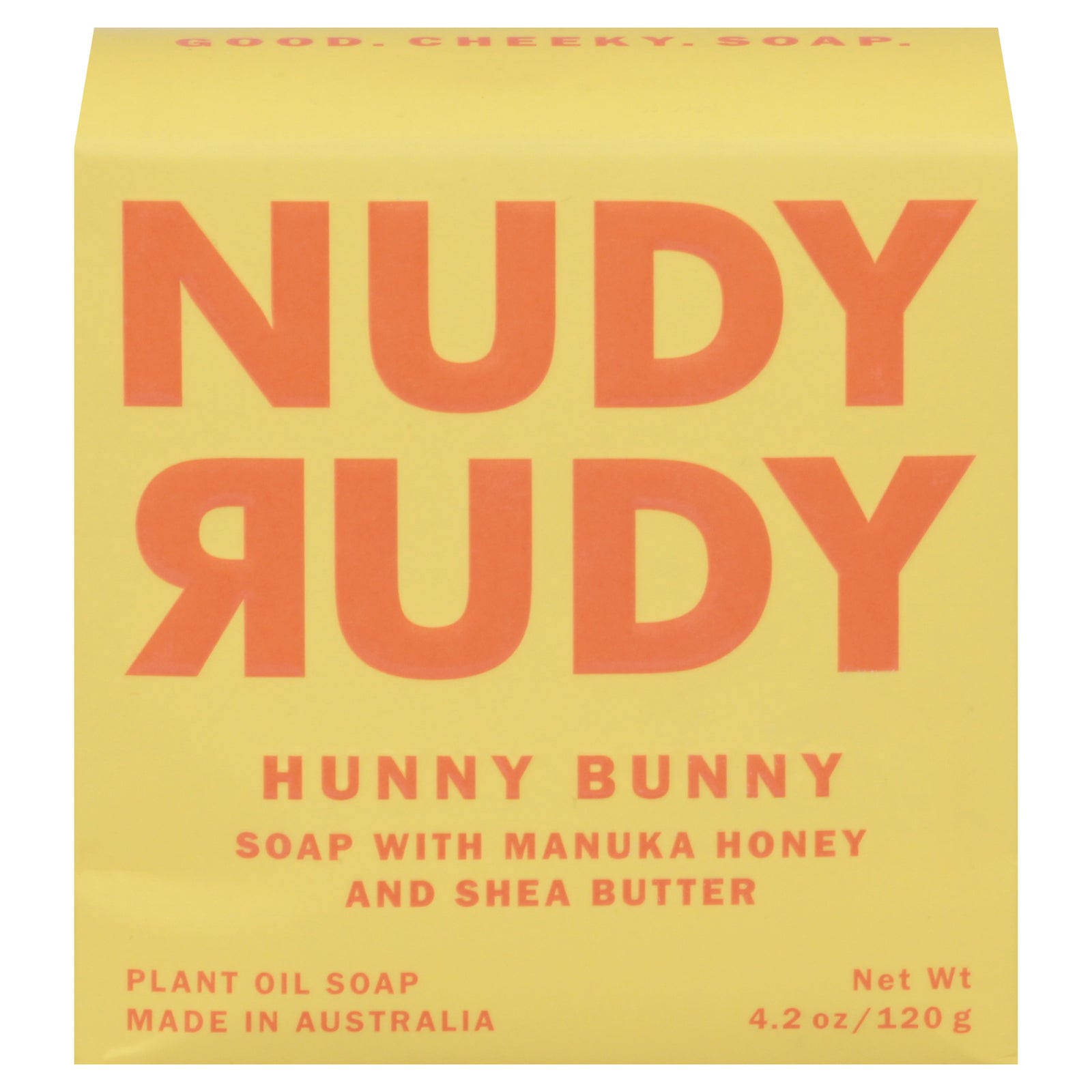 Nudy Rudy Hunny Bunny Soap Bar - 4.2 Oz - Single Bar