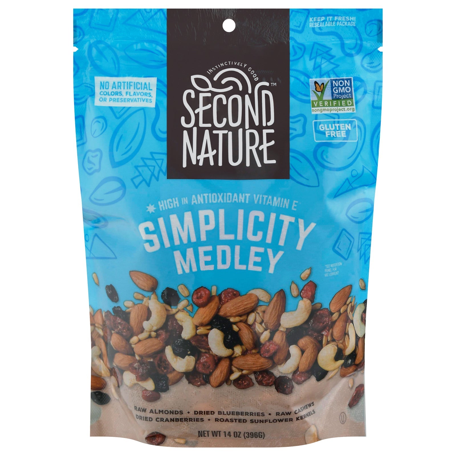 Second Nature Nut Medley Simplicity, 6-14 oz Canister