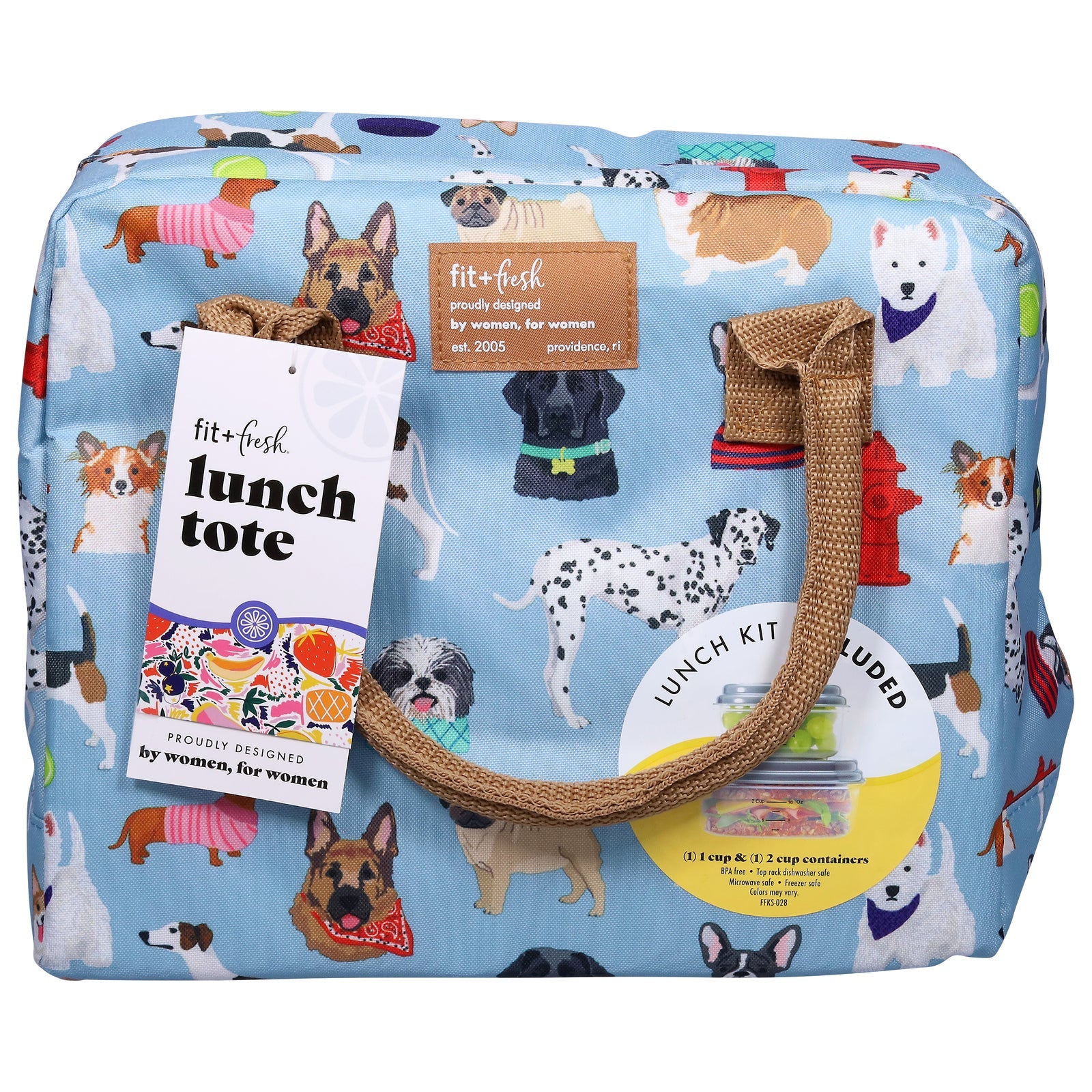 Fit & Fresh Dog Breed Lunch Bag Kit - ct