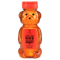 Nature Nate's Raw & Unfiltered Honey Bear, 6-Pack of 12 oz
