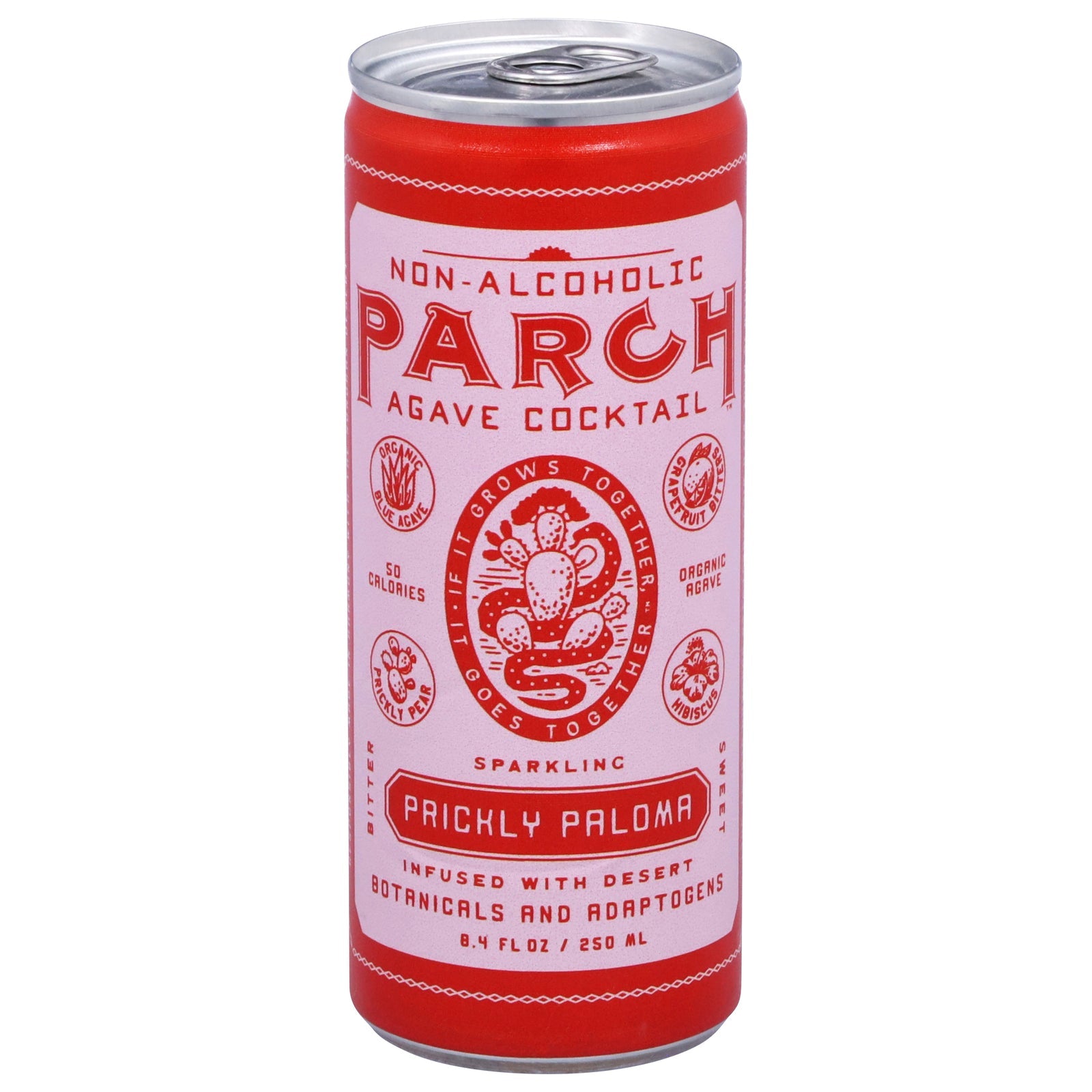 Parch Prickly Paloma Non-Alcoholic Cocktail - (Pack of 12 - 8.4 fl oz )