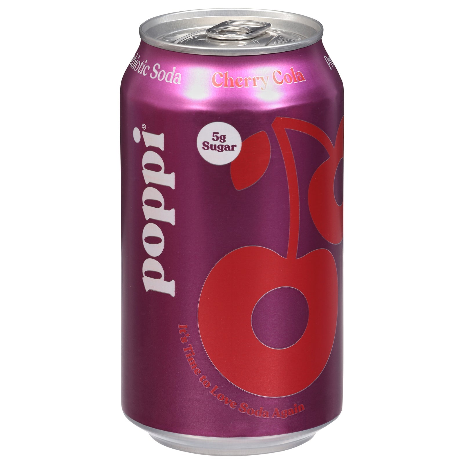 Poppi Prebiotic Soda - Cherry Cola - 12 fl oz  (12 Pack)