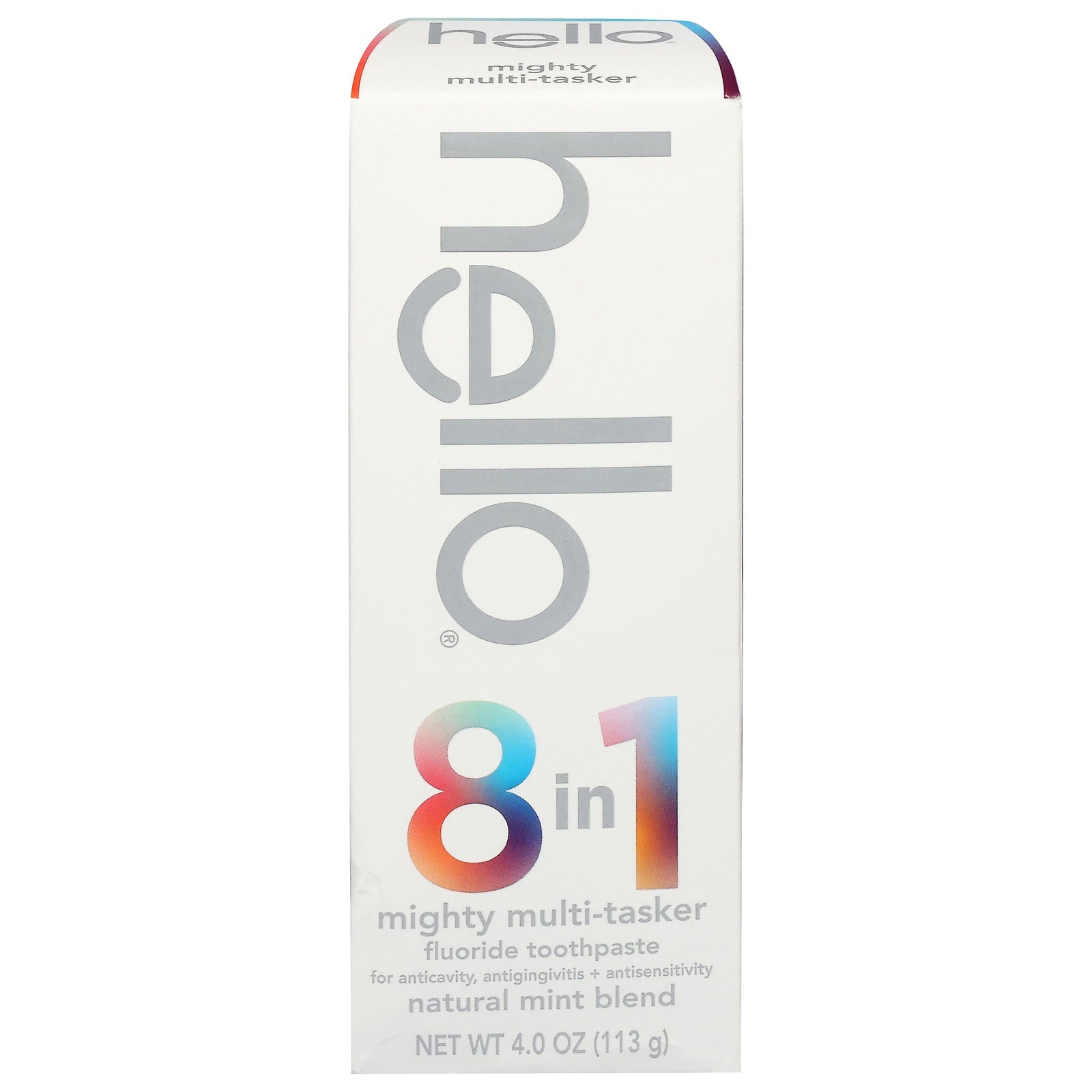 Hello Products, Llc Mighty Multi-Tasker Fluoride Toothpaste - 4 oz - Single Pack
