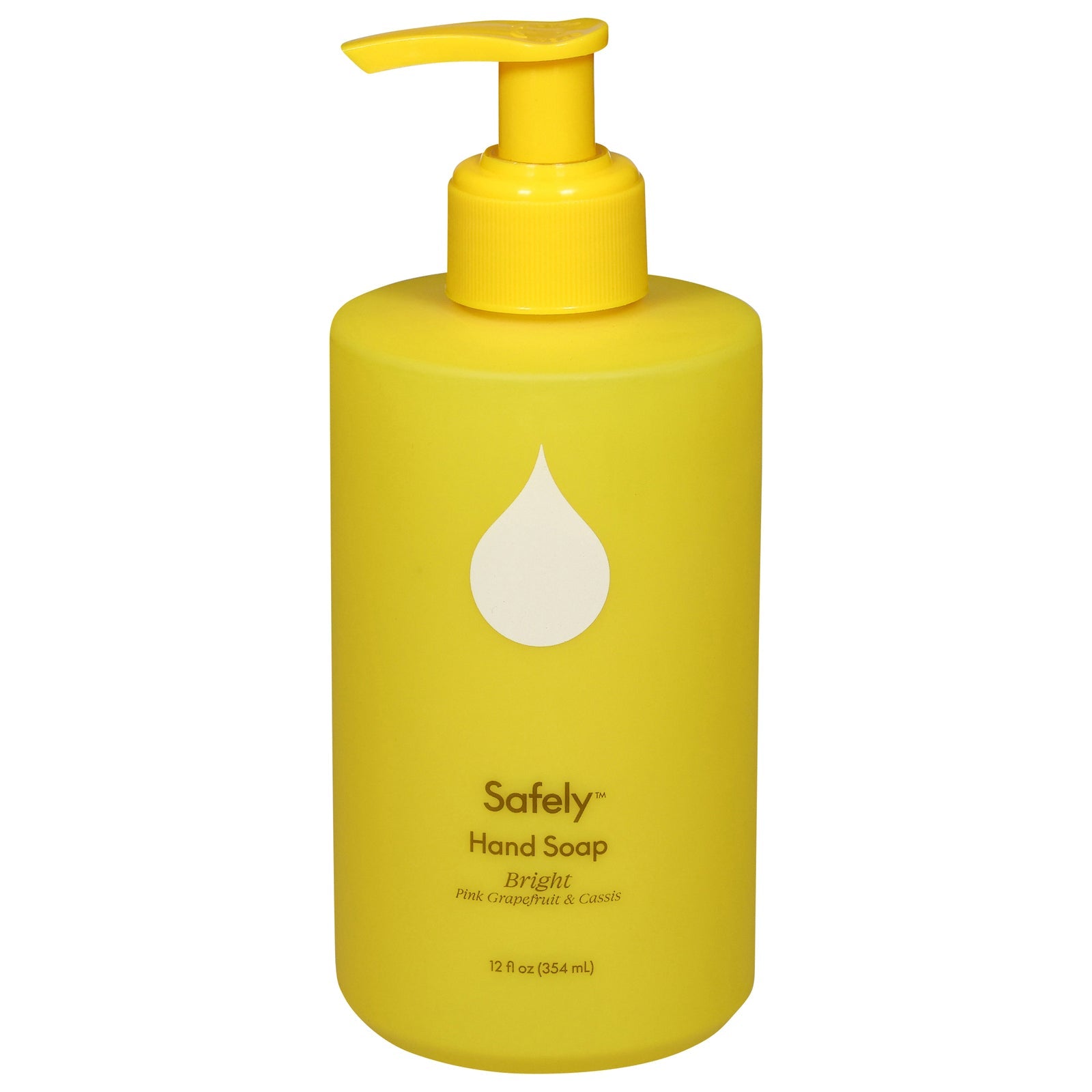 Safely Bright Liquid Hand Soap (12 fl oz, Pack of 6) - Gentle & Effective