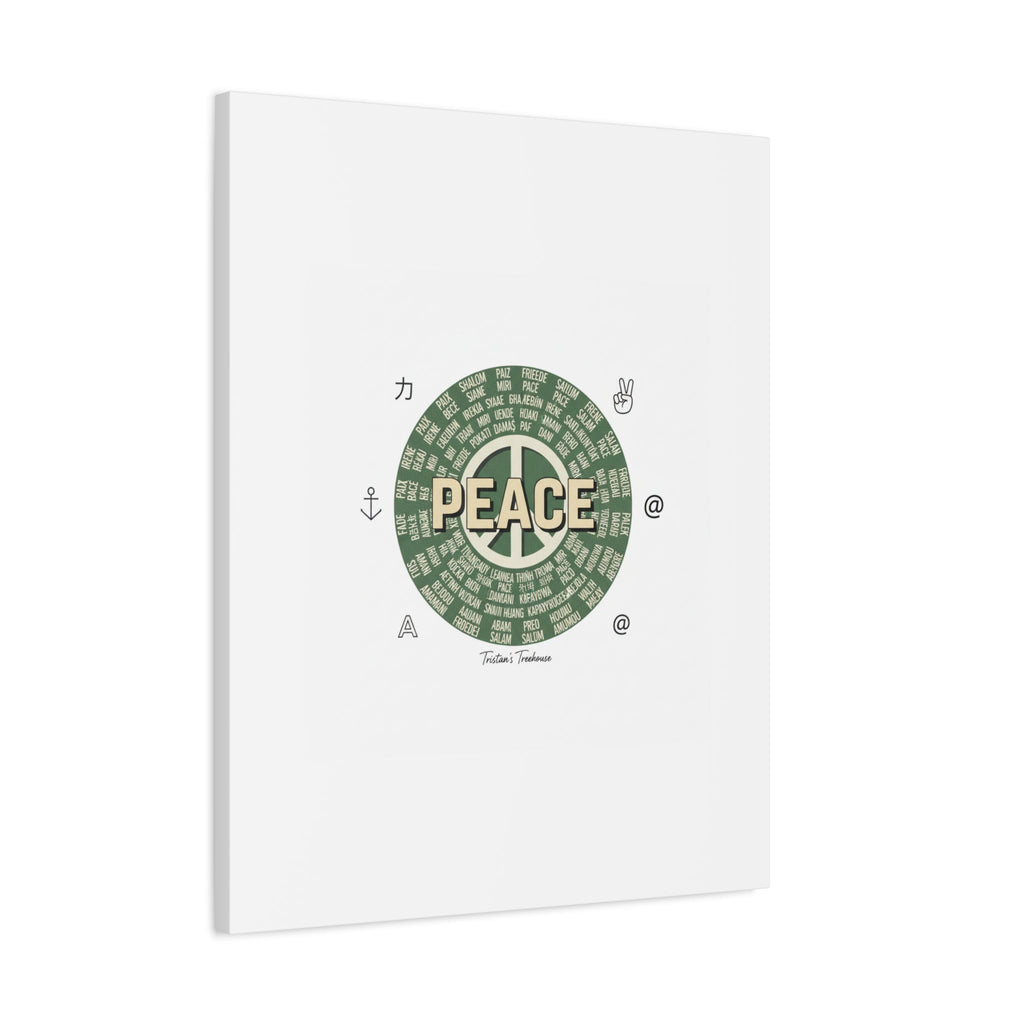 Peace doodle canvas | hand drawn sketch aesthetic, handwritten message